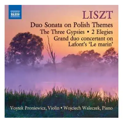 CD Franz Liszt: Duo Sonata On Polish Themes / The Three Gypsies / 2 Elegies / Grand Duo Concerta