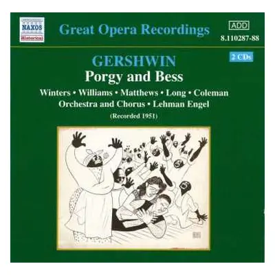 2CD George Gershwin: Porgy And Bess