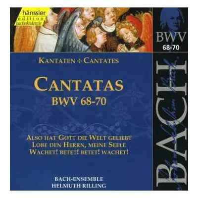 CD Johann Sebastian Bach: Cantatas BWV 68-70