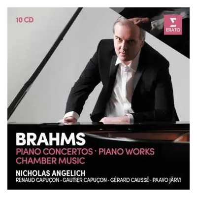 10CD/Box Set Johannes Brahms: Piano Concerto; Piano Works; Chamber Music