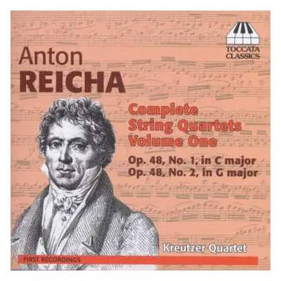 CD Anton Reicha: Complete String Quartets Volume One