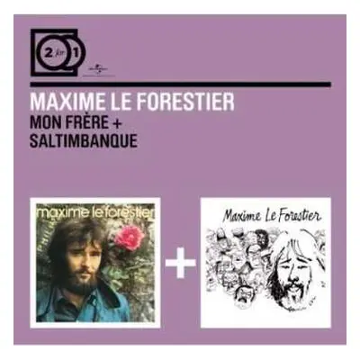 2CD Maxime Le Forestier: Mon Frère + Saltimbanque