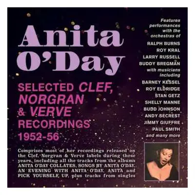 2CD Anita O'day: Selected Clef, Norgran & Verve Recordings 1952-56