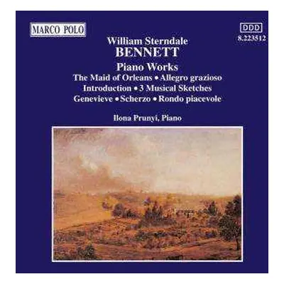 CD William Sterndale Bennett: Piano Works Vol. 1