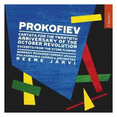 CD Sergei Prokofiev: Cantata For The Twentieth Anniversary Of The October Revolution / Excerpts 