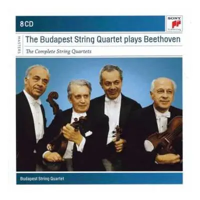 8CD/Box Set Ludwig van Beethoven: The Budapest String Quartet Plays Beethoven (The Complete Stri