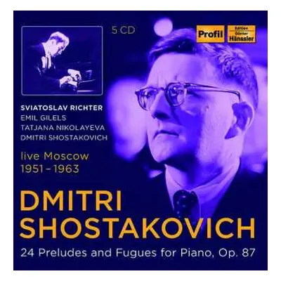 5CD/Box Set Dmitri Shostakovich: 24 Preludes And Fugues For Piano, Op. 87