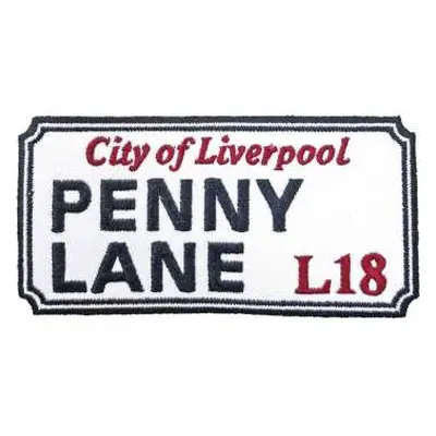 Nášivka Penny Lane, Liverpool Sign