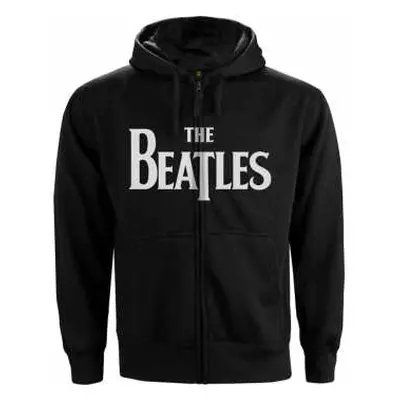 Mikina Se Zipem Drop T Logo The Beatles XL