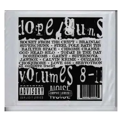 CD Various: Dope-Guns-'N-Fucking In The Streets Volumes 8-11