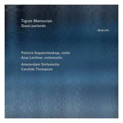 CD Tigran Mansurian: Quasi Parlando