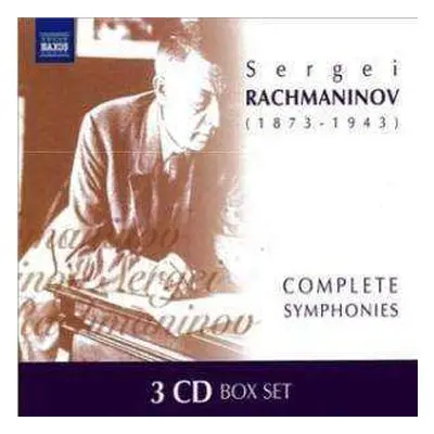 3CD Sergei Vasilyevich Rachmaninoff: Complete Symphonies