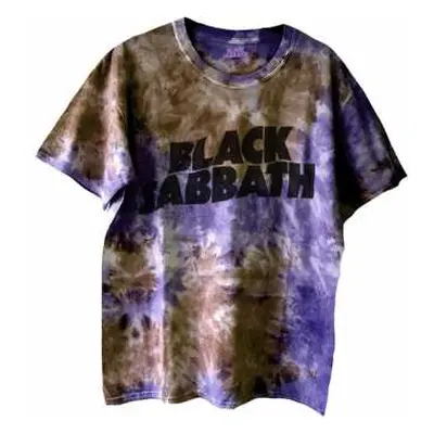 Tričko Wavy Logo Black Sabbath M