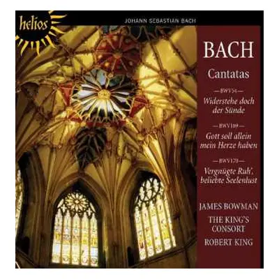 CD Johann Sebastian Bach: Solo Cantatas BWV54, BWV169, BWV 170