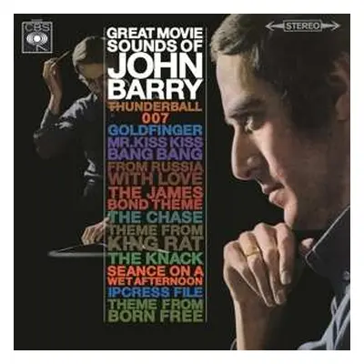 LP John Barry & His Orchestra: The Great Movie Sounds Of John Barry