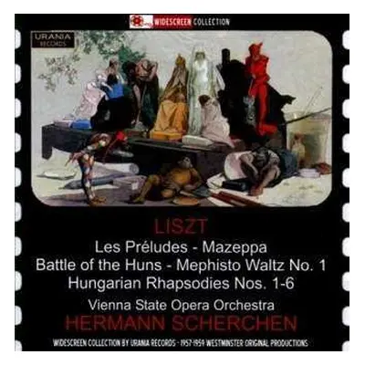 CD Franz Liszt: Ungarische Rhapsodien Nr.1-6