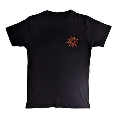 Slipknot Unisex T-shirt: The End So Far Flame Logo (back Print) (small) S