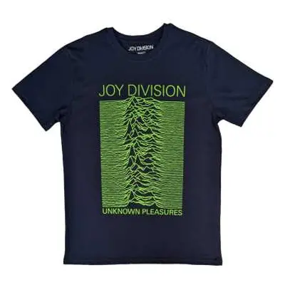 Joy Division Unisex T-shirt: Unknown Pleasures Fp (large) L