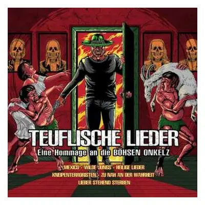 LP Various: Teuflische Lieder (Eine Homage An Die Böhsen Onkelz) LTD