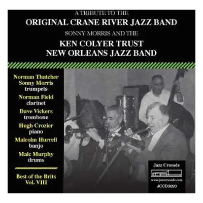 CD Sonny Morris: A Tribute To The Original Crane River Jazz Band