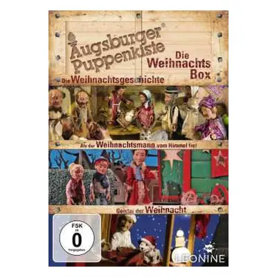 3DVD Various: Augsburger Puppenkiste - Die Weihnachts-box