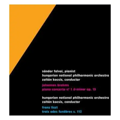 CD Johannes Brahms: Klavierkonzert Nr. 1