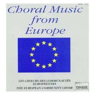 CD Orlando Di Lasso: European Community Choir - Choral Music From Europe