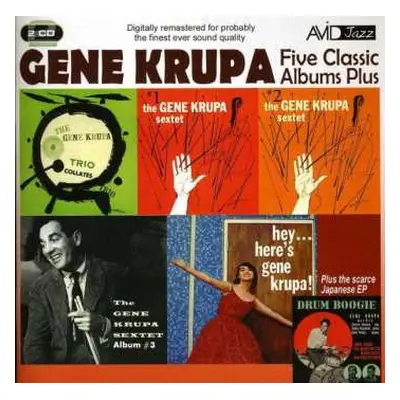 2CD Gene Krupa: Five Classic Albums Plus