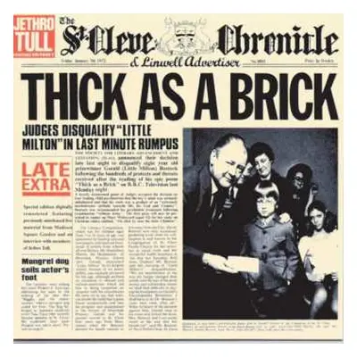 CD Jethro Tull: Thick As A Brick (The 2012 Steven Wilson Stereo Remix)