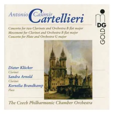 CD The Czech Philharmonic Chamber Orchestra: Concerto For Two Clarinets And Orchestra B Flat Maj