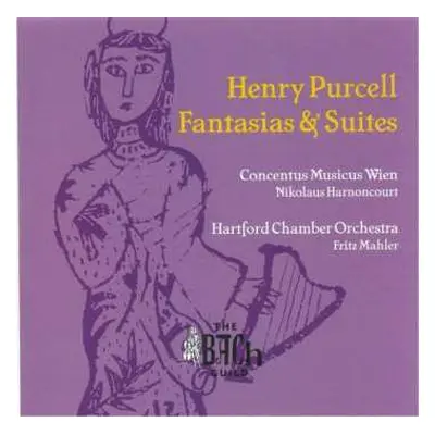 CD Henry Purcell: Fantasien F.3-7 Violen Da Gamba