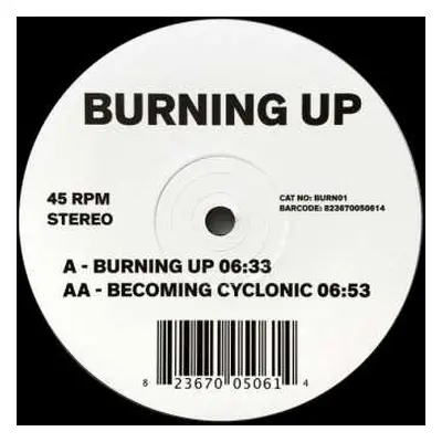 EP Jimpster: Burning Up / Becoming Cyclonic LTD