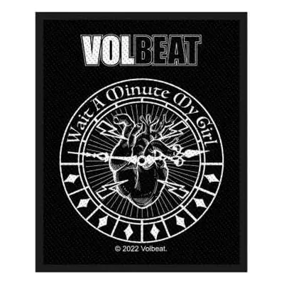 Volbeat Standard Patch: Wait A Minute My Girl