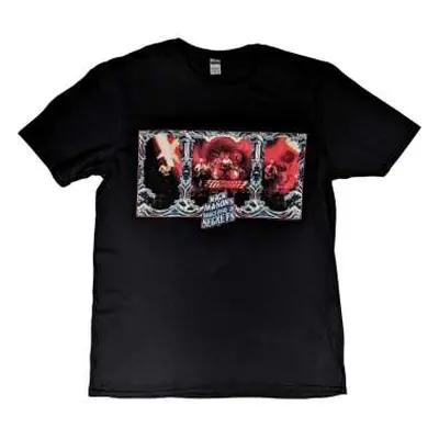 Nick Mason's Saucerful Of Secrets Unisex T-shirt: Hokusai Wave European Tour 2022 (back Print & 