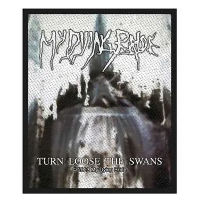 My Dying Bride Standard Woven Patch: Turn Loose The Swans