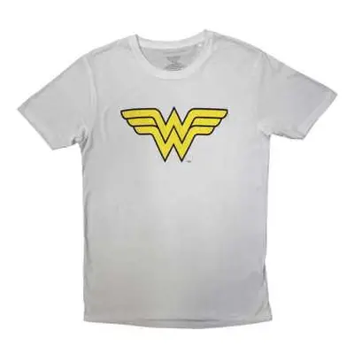 Dc Comics Unisex T-shirt: Wonder Woman - Yellow Logo (xx-large) XXL