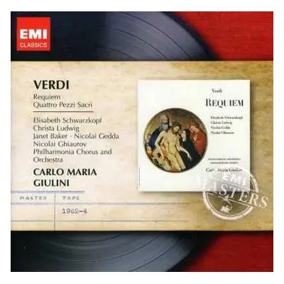 2CD Giuseppe Verdi: Messa Da Requiem • Quattro Pezzi Sacri