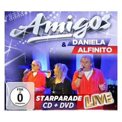 CD/DVD Amigos & Daniela Alfinito: Starparade: Live