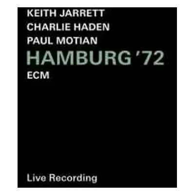 CD Keith Jarrett: Hamburg '72