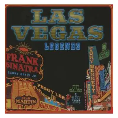 3CD Various: Las Vegas Legends LTD