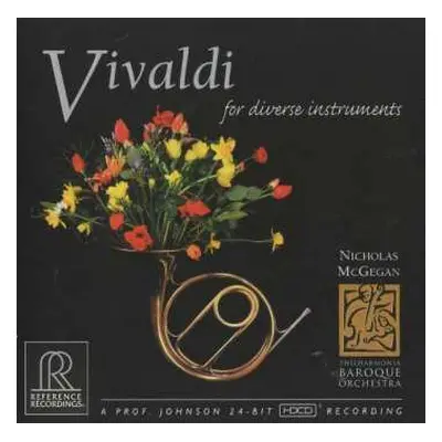 CD Nicholas McGegan: Vivaldi for diverse instruments