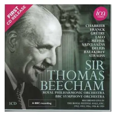 3CD Emmanuel Chabrier: Thomas Beecham Dirigiert