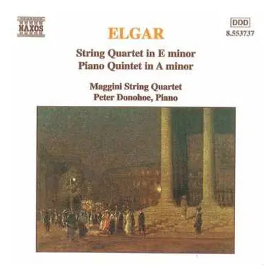 CD Sir Edward Elgar: String Quartet In E Minor / Piano Quintet In A Minor