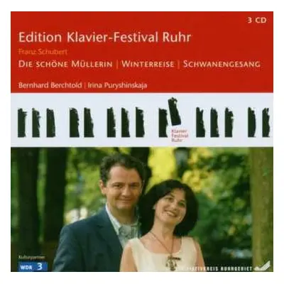 3CD F. Schubert: Edition Klavier-festival Ruhr Vol.12 - Die Schöne Müllerin / Winterreise / Schw