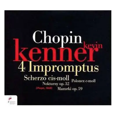 CD Frédéric Chopin: 4 Impromptus / Scherzo Cis-moll