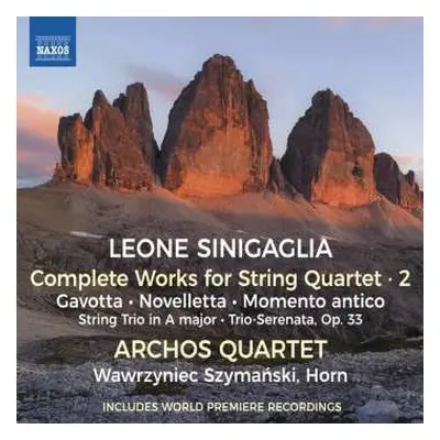 CD Leone Sinigaglia: Complete Works For String Quartet • 2