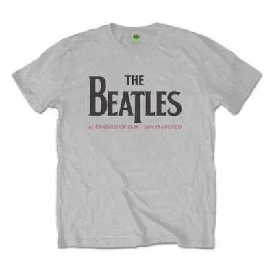 The Beatles Unisex T-shirt: Candlestick Park (back Print) (small) S