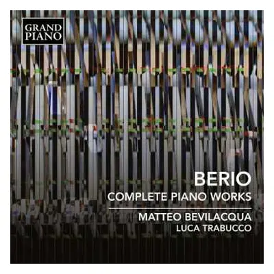 CD Luciano Berio: Sämtliche Klavierwerke