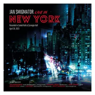 CD Jan Smigmator: Live In New York