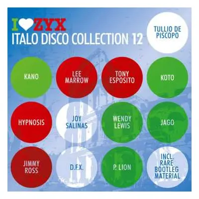 3CD Various: I Love ZYX Italo Disco Collection 12